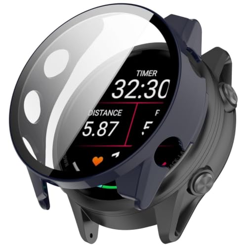 �X�}�[�g�E�H�b�` �J�o�[ For Garmin Forerunner 70/170/170 Music���e�P�[�X �J�o�[ �����K���X�t�B����+PC�t���[�� ?����̌^ �S�ʕی� �����^ �ϏՌ� �h�w�� �����ߗ� �����ȒP �K�[�~�� �P�[�X