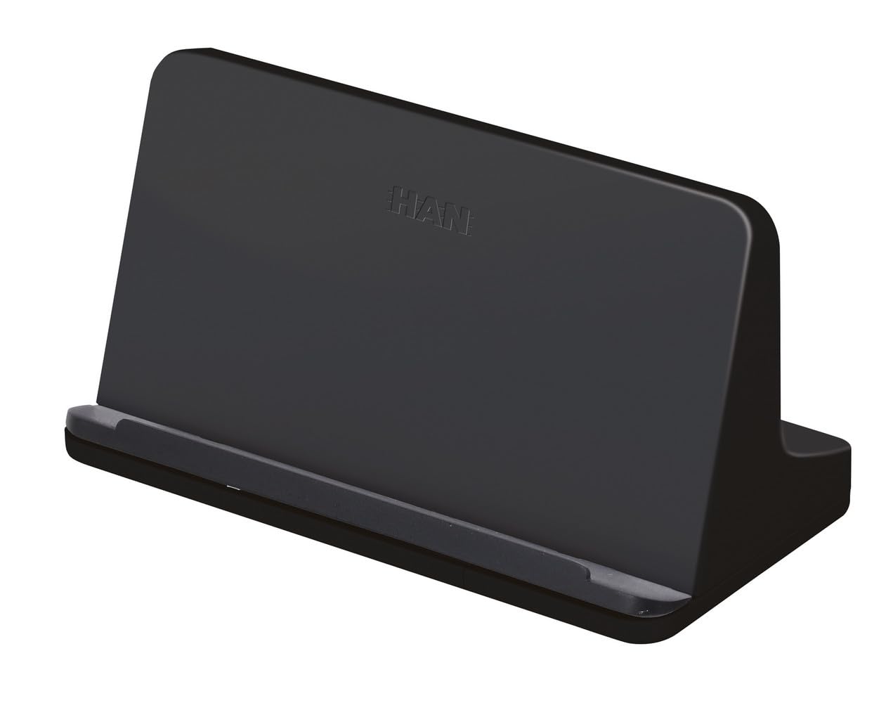 HAN i-LINE Tabletständer 92140-13 – Soft-Grip Tischhalterung für Tablets