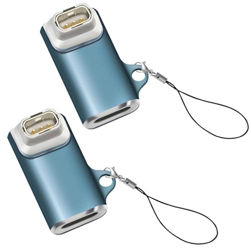 For COROS NOMAD/PACE Pro / APEX4 �Ή� �[�d�� Type-C�[�d�ϊ��A�_�v�^ KONXISA ���C�z�� �}���[�d ���ϋv ���^�[�d�A�_�v�^�[ �A�N�Z�T���[ �`���[�W���[ �����^�ѕ֗� ���s�p�i2�{�Z�b�g�j