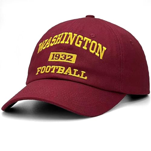 Image of Sport hat Trucker Hat for Men Women Classic Football Fans US Cities Mesh Adjustable Embroidered Baseball Cap