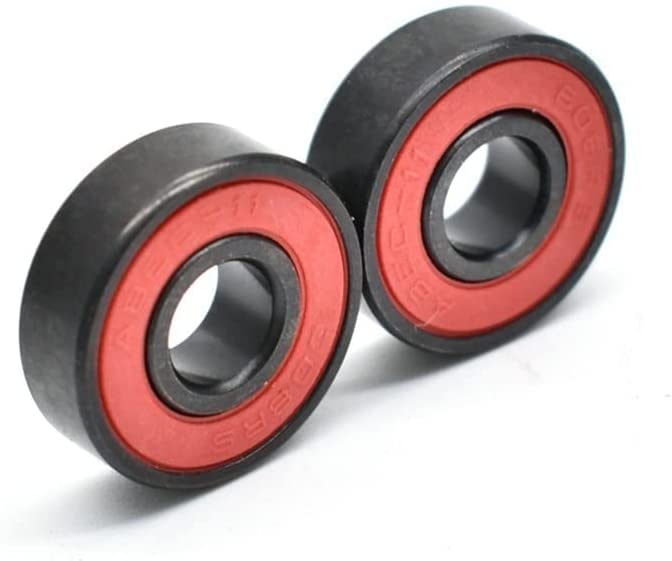 Roulement 608rs étanche en acier allié noir pour une glisse fluide en skateboard - 4