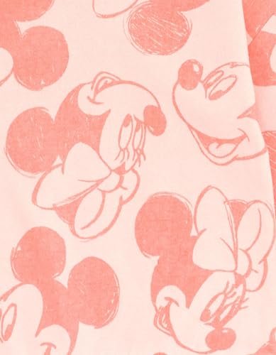 Image of Disney Minnie Mouse Girls' Fleece Sweatshirt and Flare Pant Set for Baby & Kids