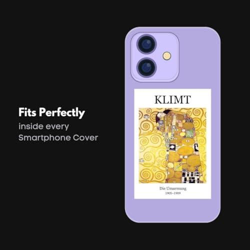 Image of Gustav Klimt Poster | Gustav Klimt Poster Paintings Polaroids | Aesthetic 15 Mini Posters (8.6 x 6 cm) | Posters of Klimt's Lady with Fan, Death and Life, The Kiss, and more | Gustav Klimt's Poster