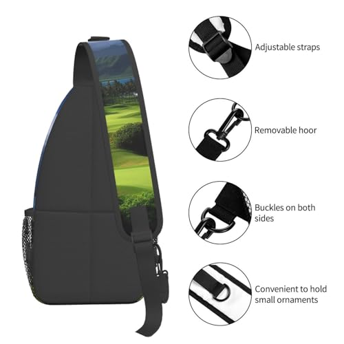 Bolso pequeño tipo sling para senderismo y viaje miniatura 5