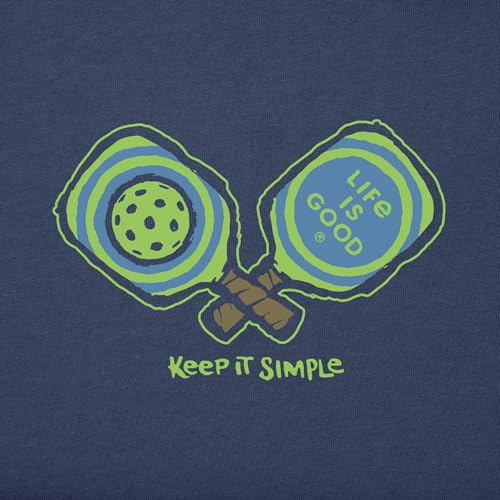 Men's Keep It Simple Pickleball Short Sleeve Crusher Tee2