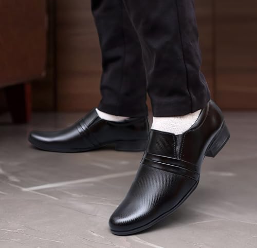 Image of SIR CORBETT Synthetic Leather Formal Shoes for Men