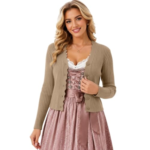 Cardigan Sweaters for Women Lightweight Open Front Knit Bolero Shrug - image 2