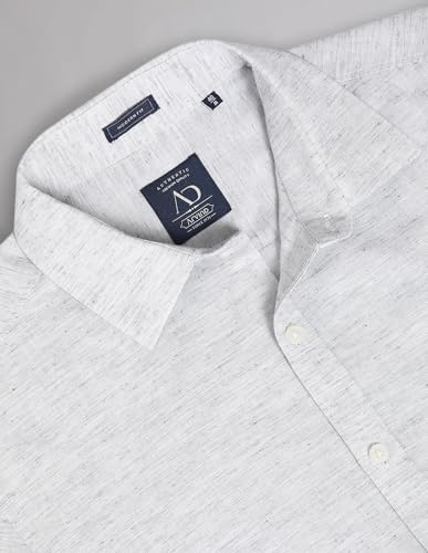 Image of Arvind Modern Slim Fit Heathered Summer Shirt