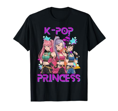 K-Pop Princess K Pop Niños Niñas K-Pop Camiseta