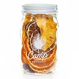 Camp Craft Cocktail Mix - Flo'rita | Premium Drink Mixer Infusion Kit with Dehydrated Fruit, Herbs and Vegan Sugar | 16 oz Glass Jar Mixer for Cocktails, Margaritas, and Mocktails - Serves 8