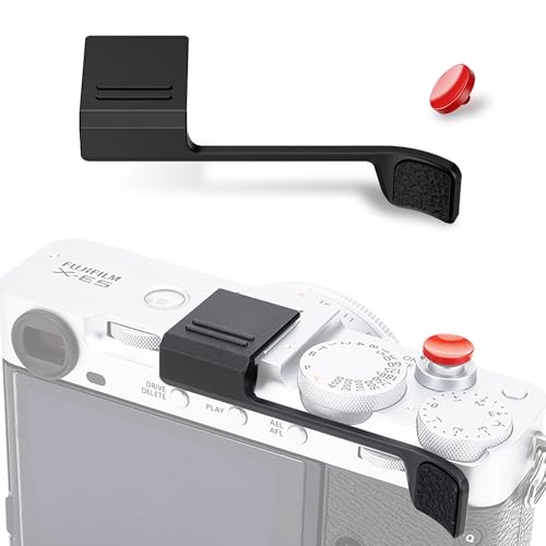 JJC TObv TXg Fujifilm Fuji X-E5 XE5 JKp ȒP Jz[h߂ t[Jo[fUC 1[YVb^[{^t ubN