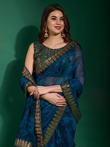stylishfashion Bollywood Saree Party Wear Pakistani Designer Sari Wedding, Saree for Sanna Stone Work Saree Sari