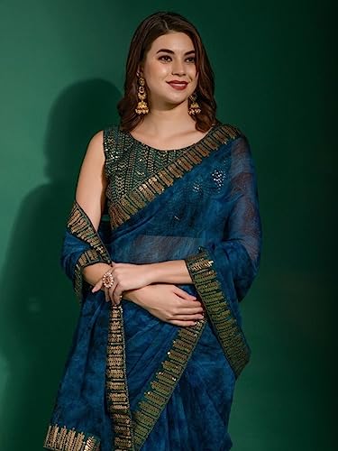 stylishfashion Bollywood Saree Party Wear Pakistani Designer Sari Wedding, Saree for Sanna Stone Work Saree Sari
