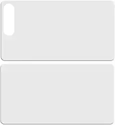 NGUMMS Protetor de porta para arranhões para cães – Protetor de garra antiarranhões para cães – Protetor de moldura de porta transparente, protetor autoadesivo para móveis contra arranhões, evita