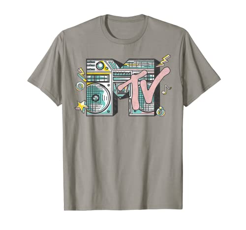 Mtv Logo Vintage I Want My Boombox Graphic T-Shirt #TOP16