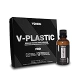 Vonixx V-Plastic Ceramic Coating 1.6 fl oz (50ml) - For Exterior and Interior Plastics - Restores and Protects for Years