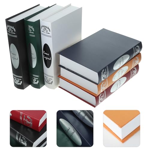 Faux livres décoratifs rétro et design pour présentoir de bibliothèque - 6