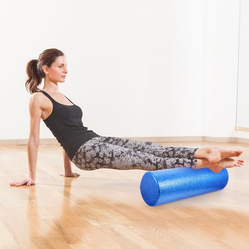 Rodillo de espuma de alta densidad Zerodeko para yoga, masaje de tejidos profundos y relajación muscular, portátil y ligero, para ejercicio, terapia deportiva y fisioterapia miniatura 6