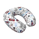 Tamaño compacto y listo para viajar: mide 11.8 x 9.8 pulgadas, esta almohada de cuello de viaje London Landmark2 es ligera y fácil de llevar. Es el artículo esencial de viaje en avión que cabe fácilmente en el equipaje de mano, por lo que es una almohada para el cuello ideal para viajar o incluso una almohada de coche para viajes por carretera