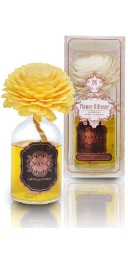 MAYA t[fBt[U[ XC[gWX~ 100ml | Aroma Flower Diffuser - Sweet Jasmine [sAi]