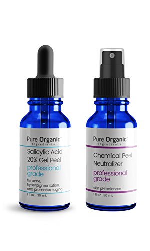 Salicylic Acid 20% Solution with Neutralizer (30 mL each) by Pure Organic Ingredients