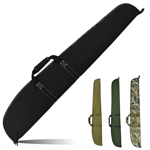 TVDARMO Gepolsterte Aufbewahrungstasche 132 cm Wasserabweisende Nylon-Hülle mit abschließbarem Reißverschluss für Outdoor-Ausrüstung (Black 132cm)