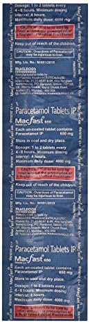 Macfast 650 - Strip of 10 Tablets