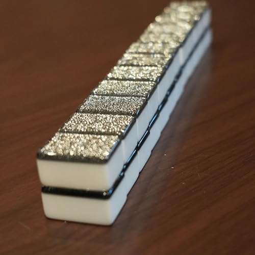 Automatic Mah Jongg Tiles – Designer Series (36MM) - Gray Sparkle Set miniatura 7