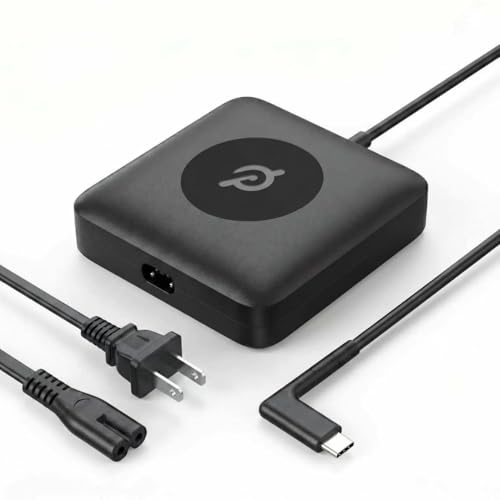 LIFKAHY 65W Type-C Bike+ Power Adapter Charger Compatible with Peloton Bike Plus PLTN-TTR01 PL-02 FSP065-APDC8R01 with Peloton Plus Power Cord Replacement 20V/3.25A USB-C Power Bike Supply Charger