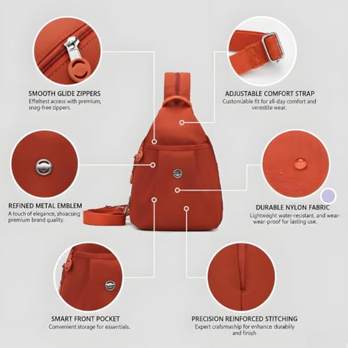 Bolso antirrobo 3 en 1, bolso tote de viaje premium 2025 para mujeres, impermeable y con seguridad RFID, bolso cruzado y mochila ligero miniatura 4
