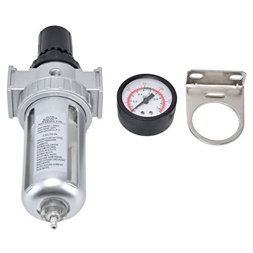 Compressed Air Filter Regulator Combo Air Compressor Water Oil Trap Separator with Pressure (SFR400)