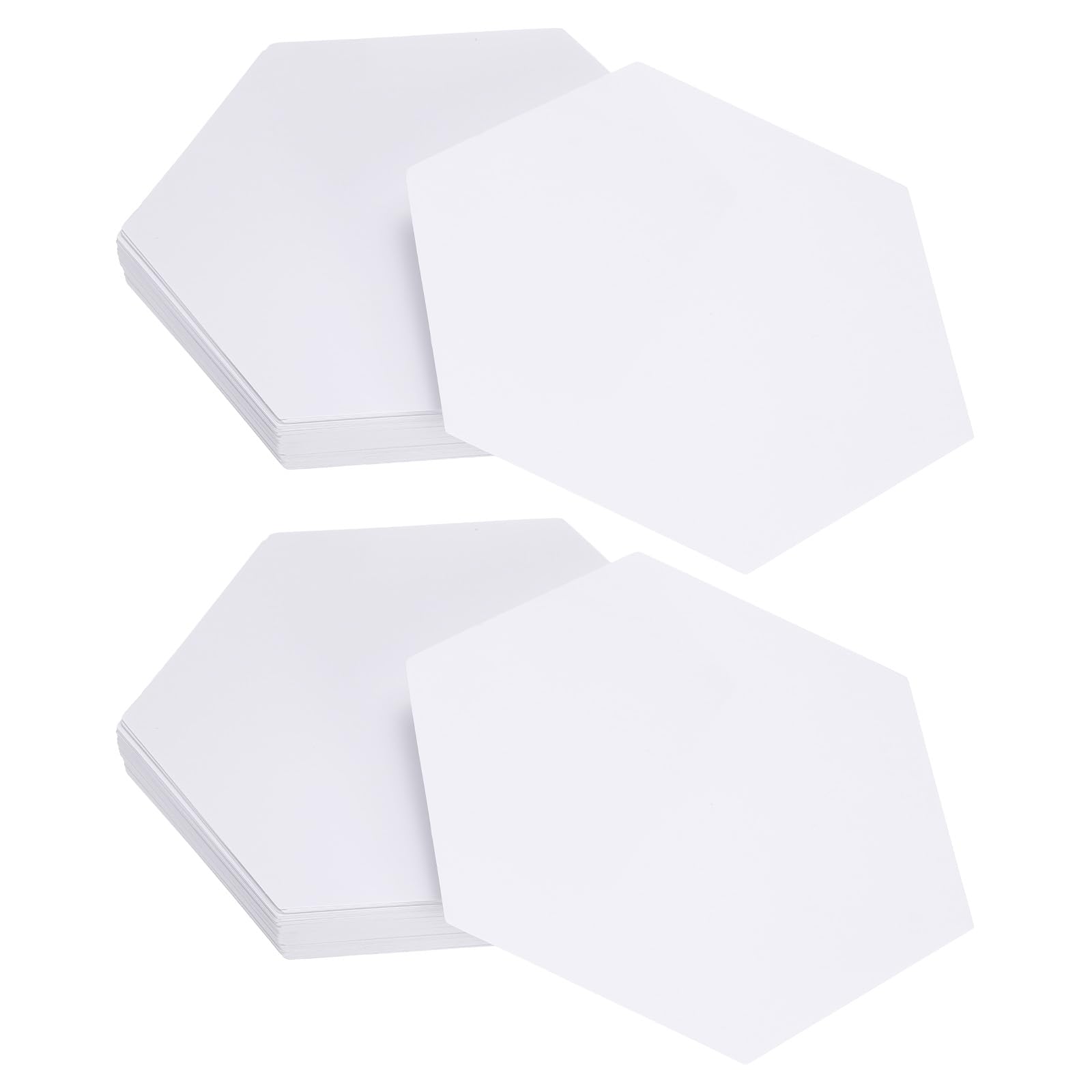 HARFINGTON 200 Count Hexagon Quilting Templates, 2.5-Inch English Paper Piecing, Foundation Paper Pieces for Sewing DIY Craft