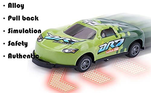 Stunt spielzeugauto -360° drehbares spielzeugautos, Springendes Trägheits, Legierung zurückziehen Katapult, Kreativität Mini Auto Modelle Spielpreise für Kinder Jungen -zufällige