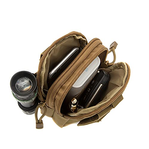 VALINK Tactical Waist Pack - Oxford Cloth Thigh Bag With Quick-Draw Buckle For Hiking & Motorcycle - View #2