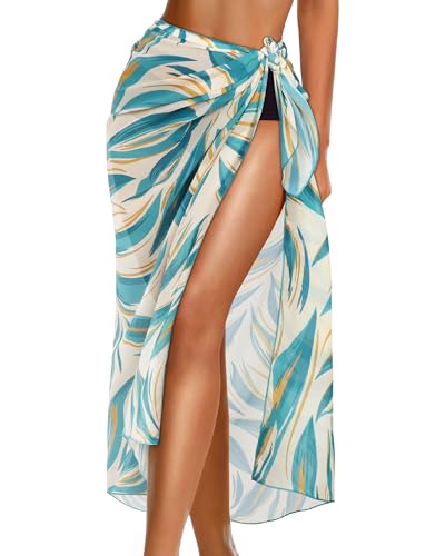 Image of CHICGAL Sarong Wraps Swimsuit Coverup for Women Bathing Suit Cover Up Summer Bikini Beach Swimwear 2026