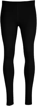 Hot Chillys Men's Micro-Elite Chamois Ankle Tights – Midweight Base Layer For Cold Weather - View #3