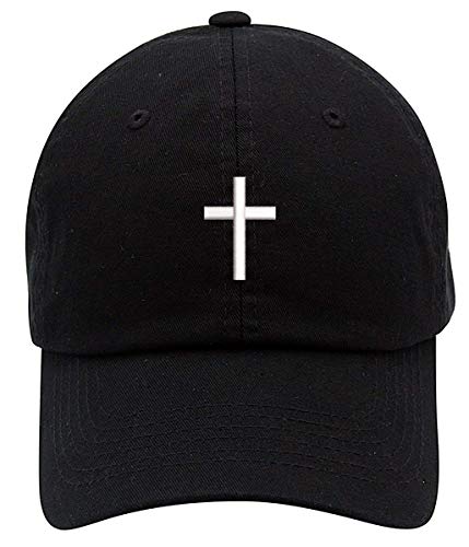 Religious Cross Logo Embroidered Low Profile Soft Crown