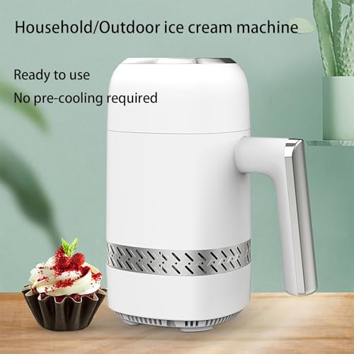 Máquina de helados para hogar y barras de café con panel digital interactivo 3