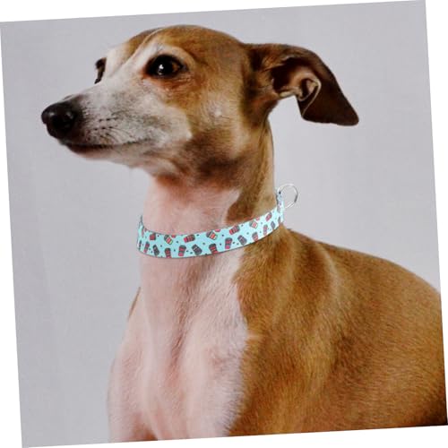 BAZEITFLOW Verstellbares Gepolstertes Hundehalsband Aus Strapazierfähigem Material Mit Schnellverschluss Schnalle Für Outdoor-aktivitäten Und Feste Erhältlich