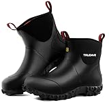 Trudave Rubber Waterproof Boots for Women - Women's Rain Boots Insulated, 6mm Neoprene Mud Boot with Steel...