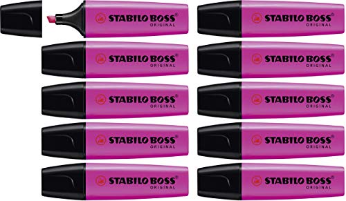 STABILO - Marcador - BOSS ORIGINAL - Paquete de 10 - Lila