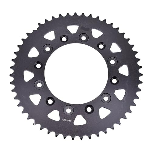 Pignon arrière 520-51T de moto pour la rénovation des Honda CR125 et CR500