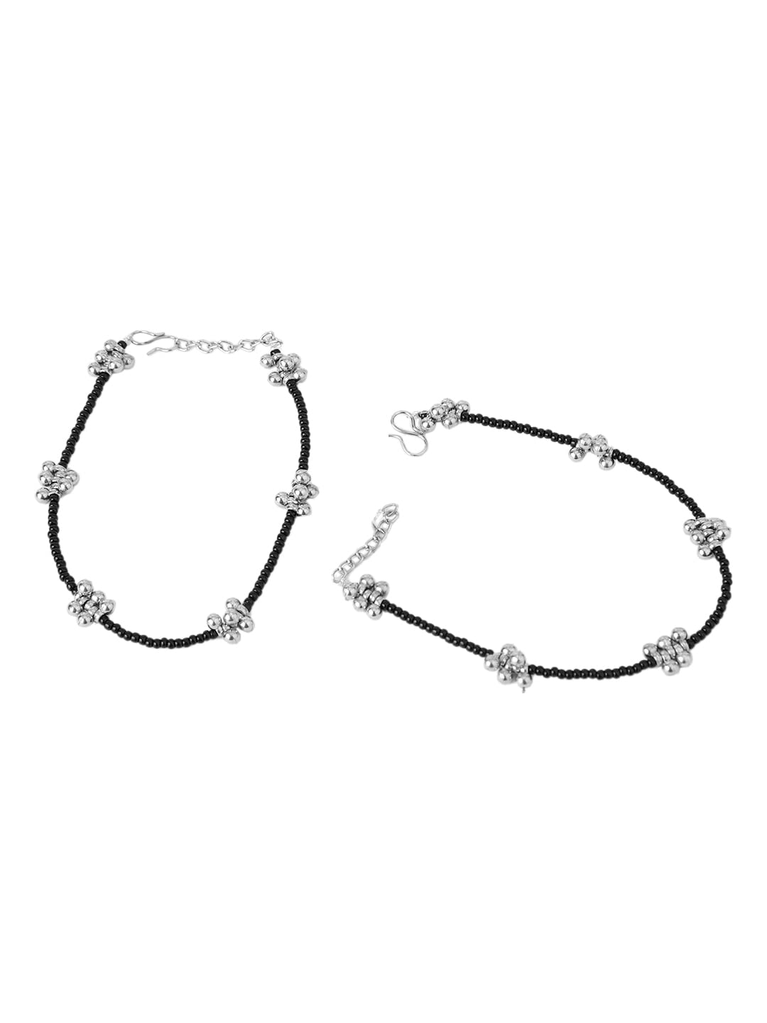 veni Handmade Anklet Pair Silver Plated Stylish | Trendy | Classic-picture-47