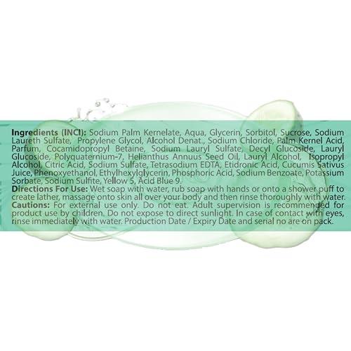 Duru Cucumber Glycerin Bar Soap Cleansing Bar Moisturizing Sensitive Skin thumb #2