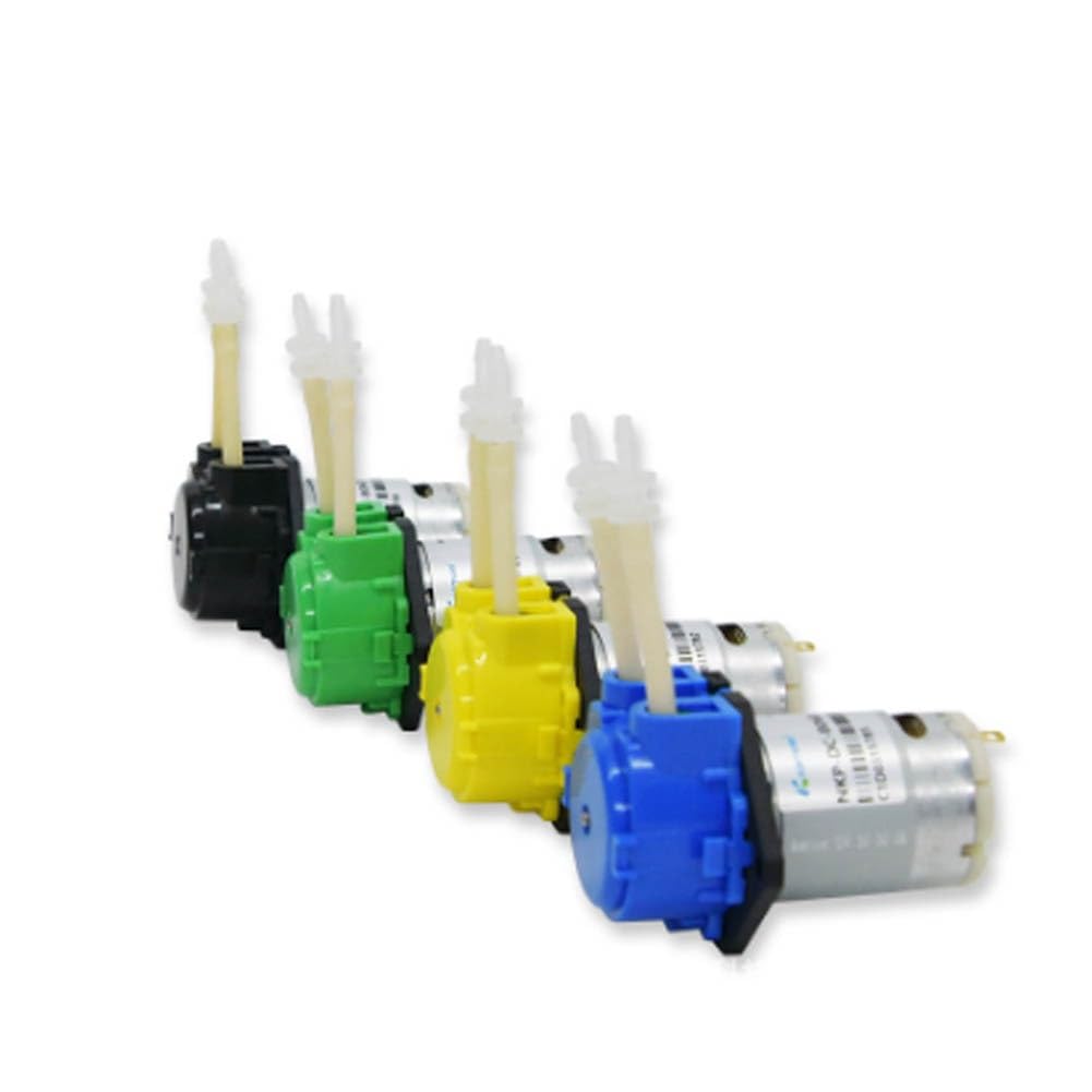 Lloopk 1 Peristaltic Pump, Dc Peristaltic Pump 3V/6V/12V/24V Self Priming Mute Liquid Water For Lab Dosing Analytical(3V Bpt)