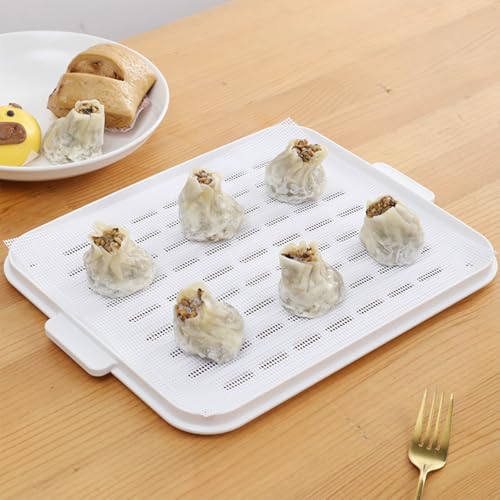 8 Stück Dörrfolie für Dörrautomat, Silikon Dehydrator Blätter,Antihaft Silikon Folie Rechteckige,38.5×28.5cm Dörrfolie Antihaft Dampfmatten,Antihaft Silikon Folie Dehydrator Blätter für Obsttrockner – Bild 6