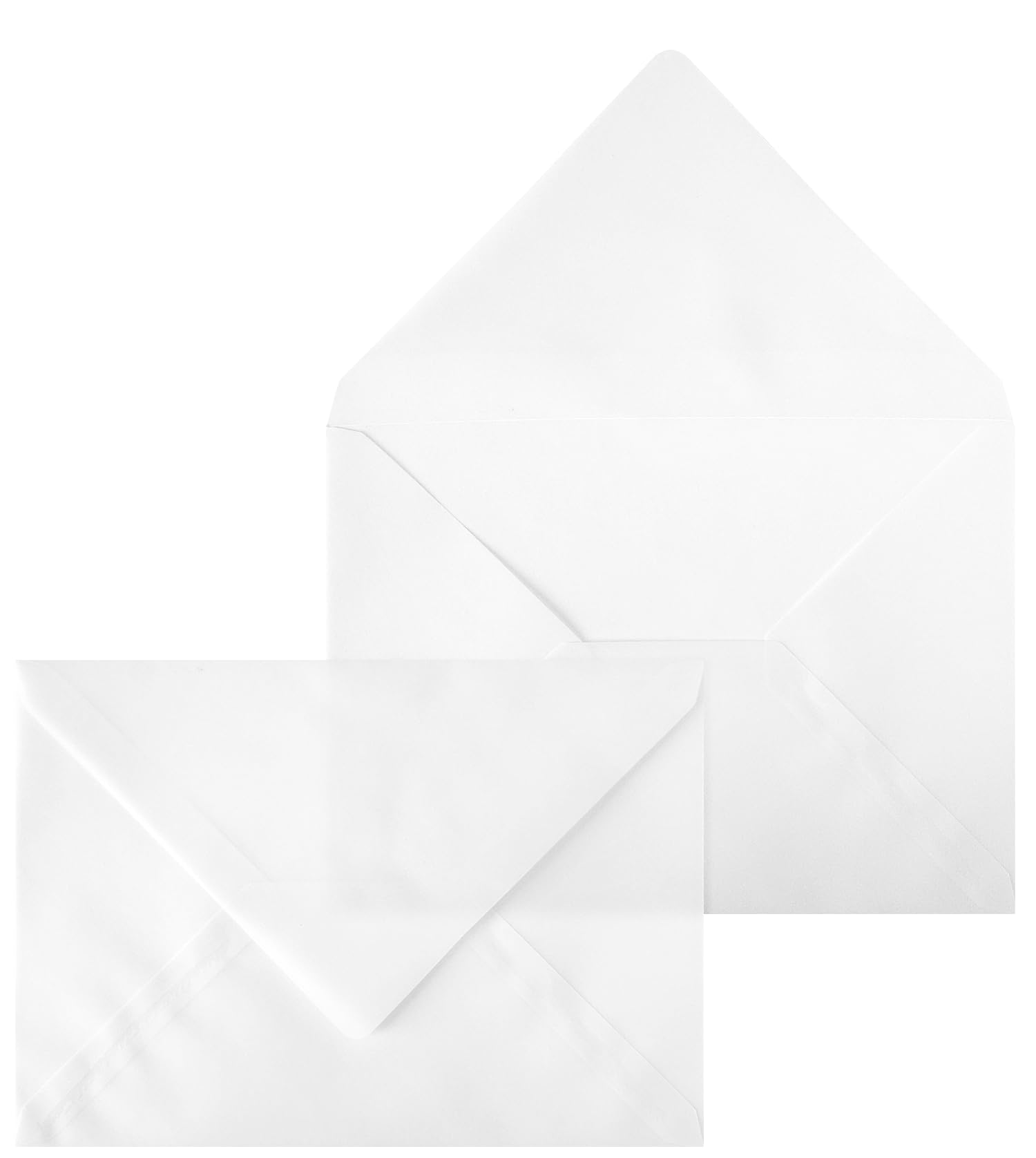 Netuno 20 Large Transparent White envelopes C5 162 x 229 mm 6.4 x 9 in 110gsm Large Envelope Elegant Transparent envelopes for A5 Letters Wedding Invitations Greeting Cards documents Postcards โ image 1