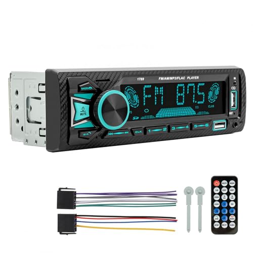 Radio para auto Bluetooth con pantalla LCD 4.1 pulgadas miniatura 1
