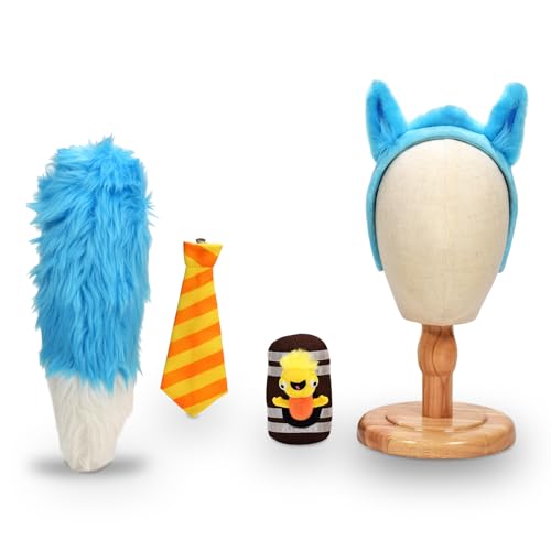 Disfraz Fig para niños, peluche azul, talla única