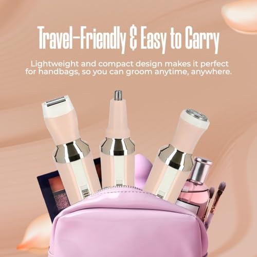 Image of Concepta Hair Removal Machine | Facial Shaver, Eyebrow Trimmer & Body Shaver | Hair Removal Machine for Women